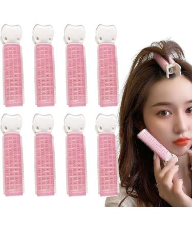 REMEK Volumizing Hair Clips - 8 Hair Root Clips for Volume Curly Hair - Small Size Reusable Hair Volumizing Clips for Girls Pink - Buy Online on GoSupps.com