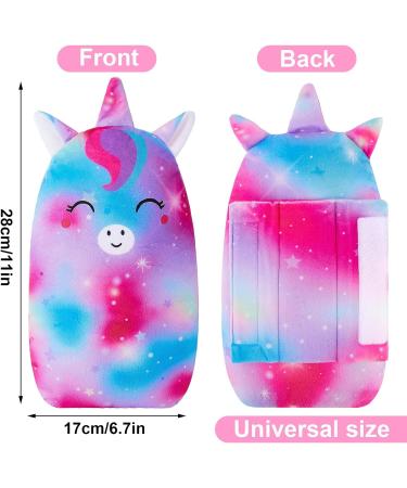Unicorn Castle Seatbelt Pillow for Kids Car Seat - Rose Pink Seat Belt Pads - Buy Online on GoSupps.com