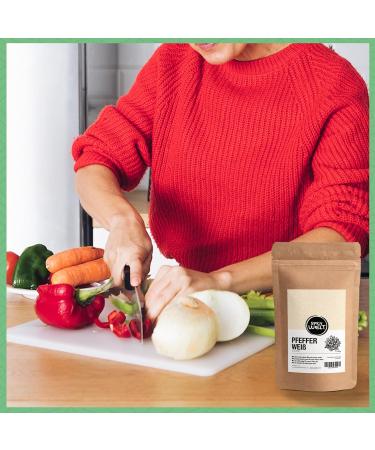 Spicy Welt Poivre Blanc Entier (100g) Grains de Poivre Blanc pour Moulin | Id al Poisson Volaille Sauce Cr me & B chamel | Saveur Fine & Assaisonnement Discret | 100% Naturel Sans Additifs - Buy Online on GoSupps.com