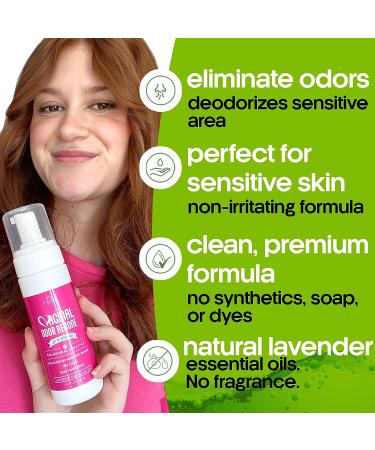 The Crown Choice Natural Feminine Wash for Women - pH Balanced Vaginal Cleanser Gentle on Sensitive Skin - Relieves Itch, Irritation & Odor - Made in USA - Buy Online on GoSupps.com