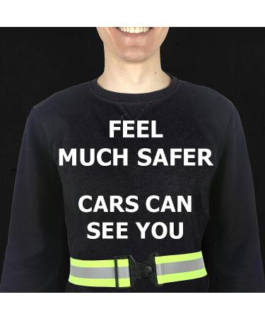 High Visibility Reflective Army PT Belt for Men and Women - Military Grade Running Gear for Walking, Running, and Cycling - Includes Reflective Bag - Buy Online on GoSupps.com