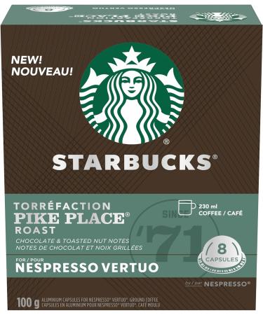 Starbucks By Nespresso Single Origin Columbia Coffee Pods Medium Roast Nespresso Vertuo Line Compatible Capsules 4 X 8 Coffee Pods 32 Count & By Nespresso Pike Place Roast Coffee Pods Coffee Pods + Roast Coffee Pods - Buy Online on GoSupps.com