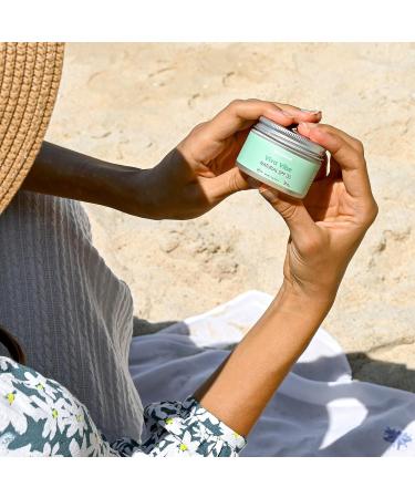 WildMint Viva Vibe Natural SPF 30 | Zinc Oxide Mineral Sunscreen Broad Spectrum UVA & UVB Protection | For Sensitive Skin Sun Protection | For Kids 3+ | UK Made Vegan & Cruelty-Free Skincare | 50ml - Buy Online on GoSupps.com