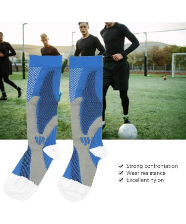 2 Pack Compression Socks - Elastic Breathable Nylon Sports Stockings for Running Basketball & Football (SM Size) - Shop Internationally! - Buy Online on GoSupps.com