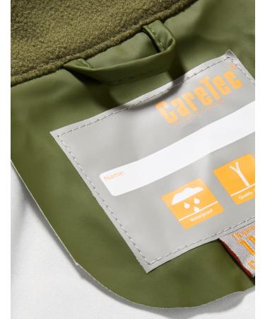 CareTec Unisex Kid's Waterproof Rain Jacket without Fleece - Size 128 Chive (996) - Buy Online on GoSupps.com