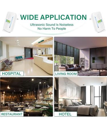 Ultrasonic Pest Repeller - Indoor Electronic Plug in Control for Roach, Rodent, Bugs, Mosquito, Spider - 6 Pack - Buy Online on GoSupps.com