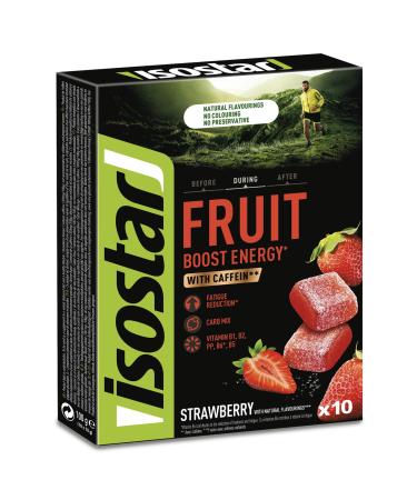 Isostar Fruit Energizing Strawberry, pack of 5 (5 x 100 g)