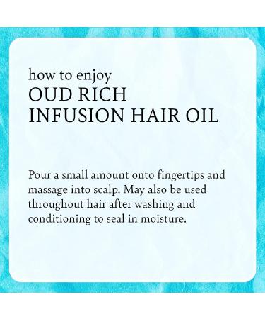 Camille Rose Oud Rich Infusion Hair Oil - Hydrating Detangling Treatment for Dry, Lifeless Hair - 4 fl oz - Buy Online on GoSupps.com