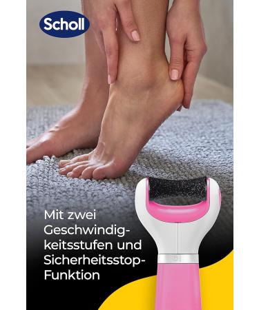 Buy SCHOLL EXPERTCARE Electric Callus Remover - Express Pedi for Silky Soft Feet | Heel Roller in Pink - International Shipping Available! - Buy Online on GoSupps.com