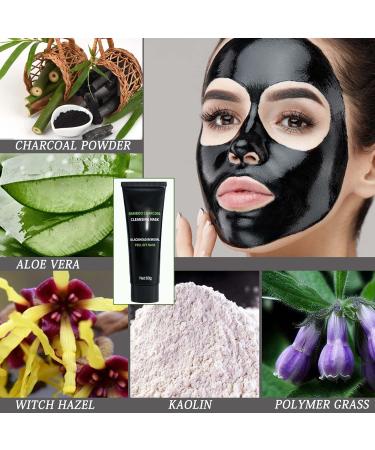 Blackhead Remover Mask | Activated Charcoal Peel Off Face Mask | Deep Cleansing & Purifying for All Skin Types - Buy Online on GoSupps.com