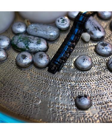 IONICO Magnetic Bracelet for Men & Women - Adjustable Strength Bracelet for Arthritis - Black-Blue | Includes Sizing Tool - Buy Online on GoSupps.com