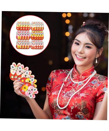 NOLITOY 24pcs 2023 Red Envelope Bunny Pattern Paper Red Packets 2023 New Year Red Envelopes Rabbit Red Envelopes 2023 Money Bag Wedding Favors Cartoon Red Envelope Child Gift Card Colorful Assorted Color 1 12.5X8.7cm - Buy Online on GoSupps.com