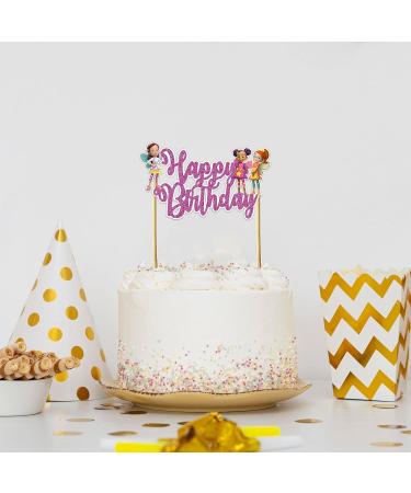 Seyal Buterbean Cafe Happy Birthday Cake Topper - Buy Online on GoSupps.com