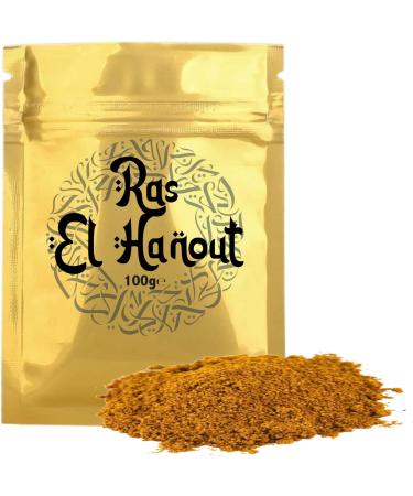 100g Ras El Hanout : Authentic Premium Moroccan Spice Mix North African Spice Tagine Spice Middle Eastern Cuisine North African Cuisine Exotic Seasoning Tagine Cooking North African Spice - Buy Online on GoSupps.com