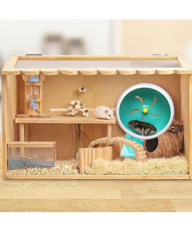 Hamster Running Wheel - Quiet Small Mouse Wheel | Multifunctional Small Animal Training Supplies 7 Inch Running Disc with Non-Slip Surface for Chinchilla Mouse Squirrel Blue - Buy Online on GoSupps.com