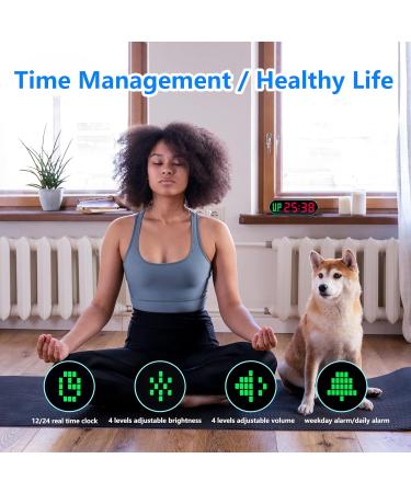 Portable Digital Gym Timer for Home Workouts - Interval Countdown Stopwatch with Rounds Memory Function - Ideal for Boxing, Tabata, HIIT, EMOM, and Fitness Training - Buy Online on GoSupps.com