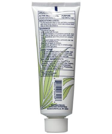 Lidocaine Plus 4% Pain Relieving Cream 4 Oz - Fast-Acting Relief (1 Pack) - Buy Online on GoSupps.com