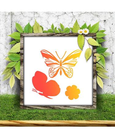 Insect Style Stencil Set - 20 Reusable Stencils for DIY Painting on Wood, Canvas & Christmas Decor - Animal, Plant, Music Themes - Bee, Butterfly & More - Buy Online on GoSupps.com