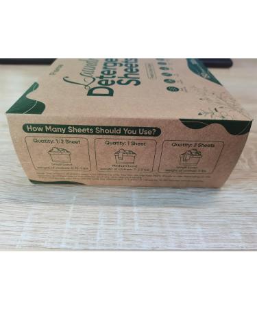 Eco-Friendly Travel Laundry Detergent Sheets - 300 Loads Plastic-Free Fresh Linen Scent | Fisroa - Buy Online on GoSupps.com