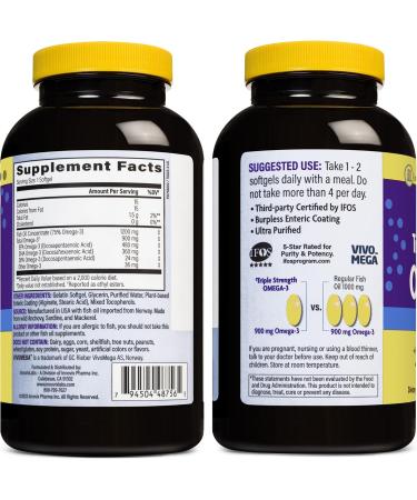 InnovixLabs Mood Probiotic & Triple Omega Bundle Mood Probiotic (60 Capsules) Triple Strength Omega-3 Fish Oil (200 Softgel). Supports Brain Joints and Immune Health* - Buy Online on GoSupps.com