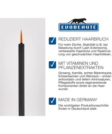  evoeye evoeye eyelash formula 2.0 eyelash serum eyelash booster made in Germany (1 ml) - Buy Online on GoSupps.com