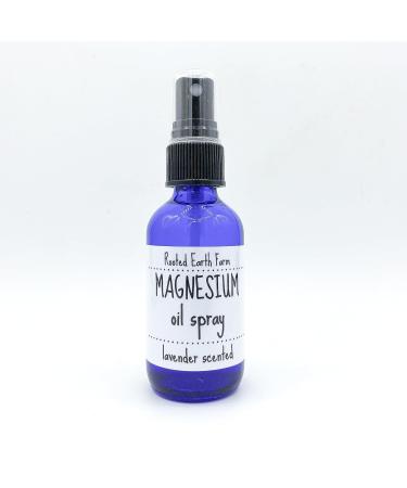 Magnesium Oil Spray - Lavender Scented - 2 oz - Extra Strength - All Natural - Made with Dead Sea Salt - Buy Online on GoSupps.com