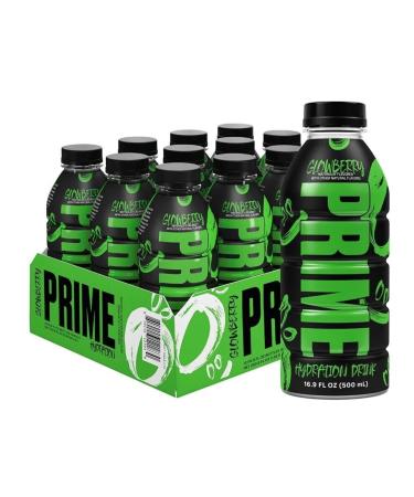 PRIME Hydration Sports Drink by Logan Paul & KSI Glowberry Flavour 12 x 500ml Bottle