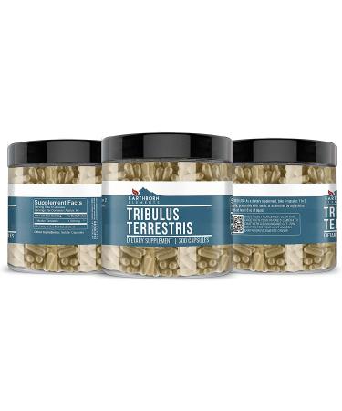 Earthborn Elements Tribulus Terrestris 200 Capsules - Pure, Undiluted, No Additives - Buy Online on GoSupps.com