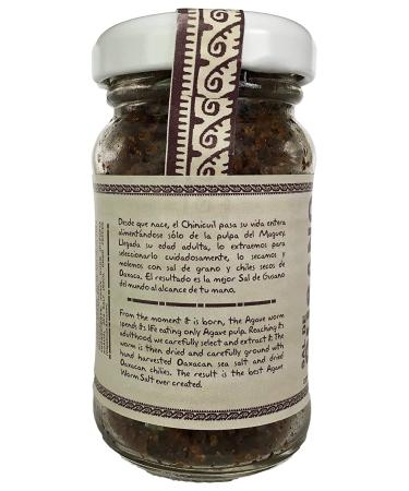 Gran Mitla Sal de Gusano 50g Jar - Authentic Mexican Oaxacan Worm Salt - 1.76oz (Pack of 1) - Buy Online on GoSupps.com