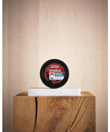 L'Oreal Paris Men Expert Men expert barberclub Messy Hair Clay Pomade 75 Milliliters (ZAU06916) - Buy Online on GoSupps.com