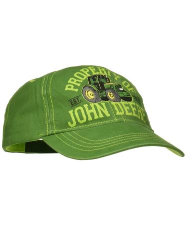 John Deere Boys' Trademark Baseball Cap 2-4T 2-4T John Deere Green