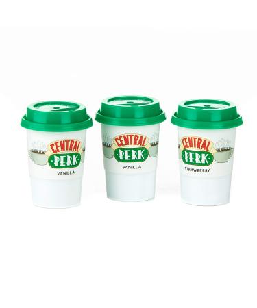 Central Perk Lip Balm - Set of 3 Flavored Chapsticks - Officially Licensed Friends TV Show Merchandise - Buy Online on GoSupps.com
