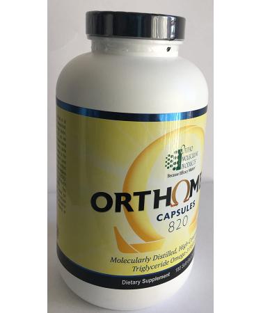Ortho Molecular Products Orthomega 180 Softgels - High-Quality Omega-3 Supplement - Buy Online on GoSupps.com