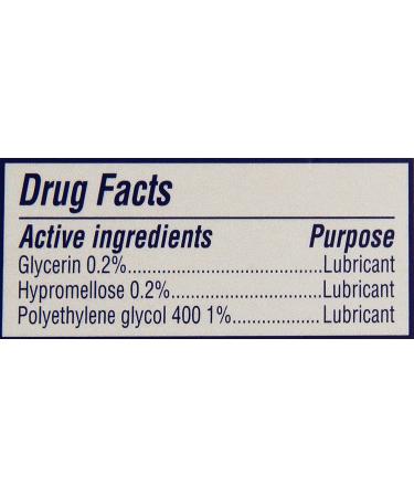 Visine Dry Eye Relief Lubricant Eye Drops 0.5 fl. oz - Soothes and Moisturizes Irritated Dry Eyes - Buy Online on GoSupps.com