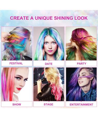 Buy THNKSTAPS 24-Piece Temporary Hair Color Chalk Set for Kids | Washable Hair Dye for Parties Carnival Christmas & Halloween - Buy Online on GoSupps.com
