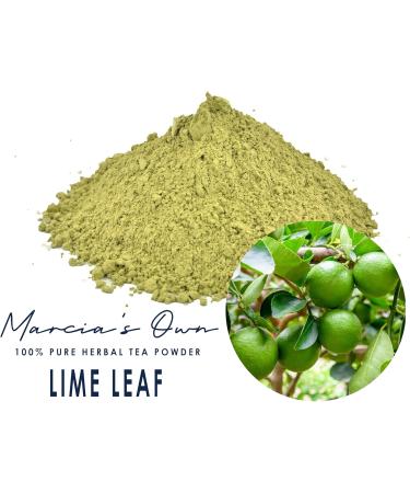 Marcia's Own Lime Leaf 100% Pure Herbal Tea Powder from Jamaica 1 oz / 28.3 g (40 Servings) - Buy Online on GoSupps.com