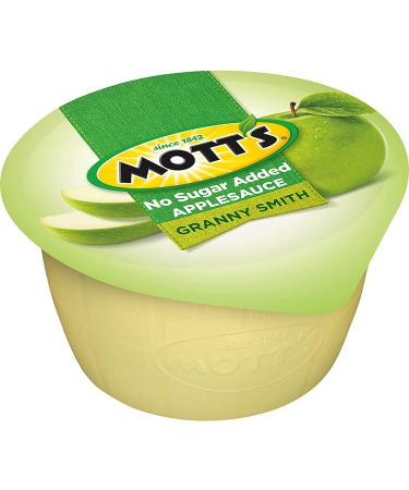 Mott's No Sugar Added Granny Smith Applesauce  3.9 oz cups (Pack of 72) Granny Smith 3.9 Ounce (Pack of 72) - Buy Online on GoSupps.com
