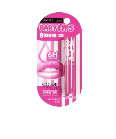 Maybelline Baby Lips Color Changing Lip Balm SPF 16 Pink Bloom