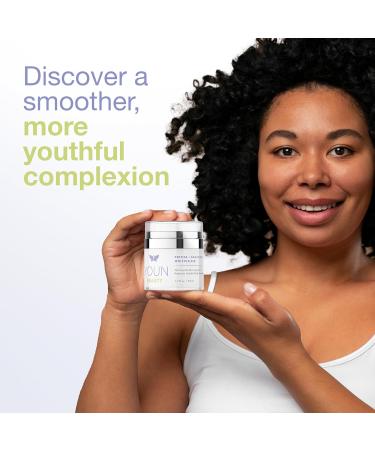 YOUN Beauty Peptide + Bakuchiol Moisturizer | Paraben-Free Retinol Alternative | Supports Collagen Hydration & Elasticity | 50ml - Holistic Dr. Anthony Youn - Buy Online on GoSupps.com