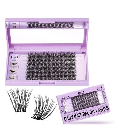 Eyelashes Extensions 84 PCs Z11 B&C Individual eyelashes DIY LASH clusters for beginners reusable eyelash bush single eyelashes for eyelash extensions at home lashes eyelashes extension (Z11 D-12 mm) D-12mm-z11