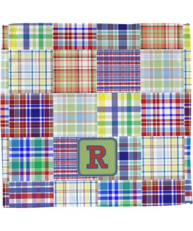 Buy YouCustomizeIt Personalized Blue Madras Plaid Print Washcloth - Customizable & Perfect for Gifts | International Shipping - Buy Online on GoSupps.com