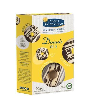 Mediterranean Pleasures Hazelnut Donuts Donuts With Dark Icing, 90g
