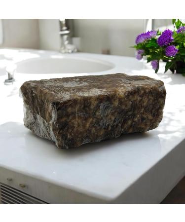 Pachamama Essentials African Black Soap - 100% Natural Ingredients Imported from Ghana - 1 lb (16 oz - Buy Online on GoSupps.com