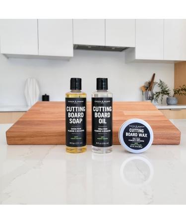 Caron & Doucet Ultimate Cutting Board Maintenance Kit | Oil Soap Wax for Perfect Care - International Shipping Available - Buy Online on GoSupps.com