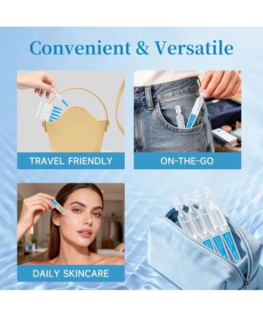 Hyaluronic Acid Serum Ultra Hydrating Serum for Plumper Skin Daily Pre-Makeup Skincare Not Sticky Hyaluronic Acid Ampoules Suitable for Dry & Sensitive Skin Single-Use 30PCS 1.01 Fl Oz (Pack of 1) - Buy Online on GoSupps.com