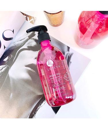 Luseta Rose Oil Body Wash - Paraben & Gluten Free - 33.8 Fl. Oz | Nourishing for All Skin Types | International Shipping Available - Buy Online on GoSupps.com