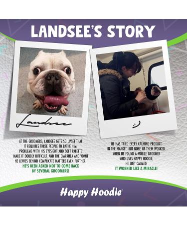 Happy Hoodie for Dogs & Cats - Grooming & Calming Miracle Tool - Large Black - Buy Online on GoSupps.com