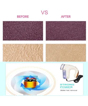 Best Fabric Shaver for Furniture & Clothes | Lint Remover Sweater Defuzzer & Long Cord | Remove Lint Balls Pills & Bobbles - Buy Online on GoSupps.com