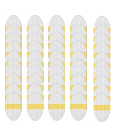 Waterproof Ear Stickers Shower Ear Covers Waterproof Baby Ear Protector Stickers Silicone Ear Patch for Swimming Bathing 50PCS