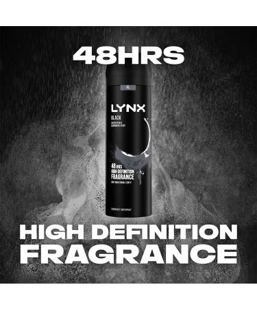 Lynx Black Bodyspray 200 ml x 5 pack - Buy Online on GoSupps.com